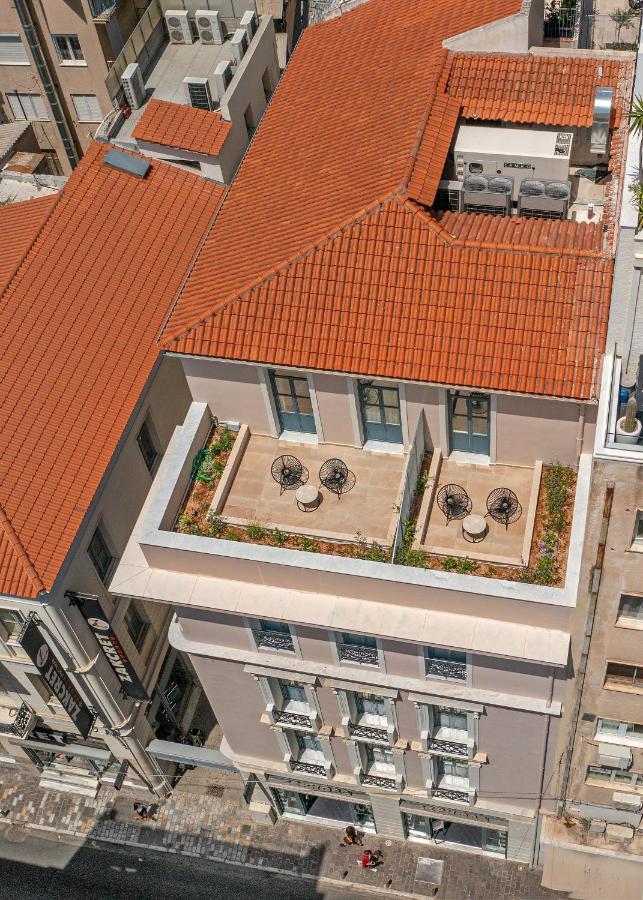 Hellenic Vibes Smart Hotel Athen Exterior foto Rooftop ventilation