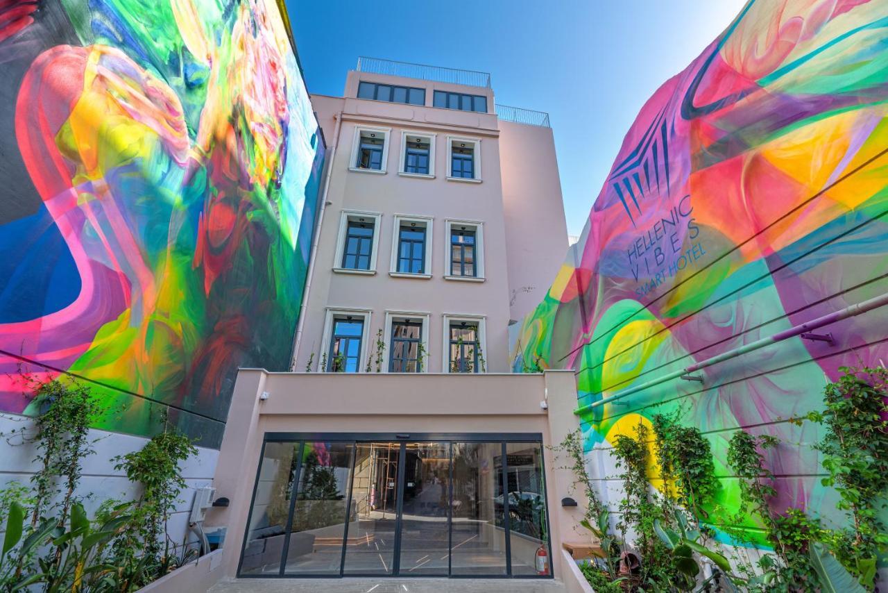 Hellenic Vibes Smart Hotel Athen Exterior foto The entrance to the gallery