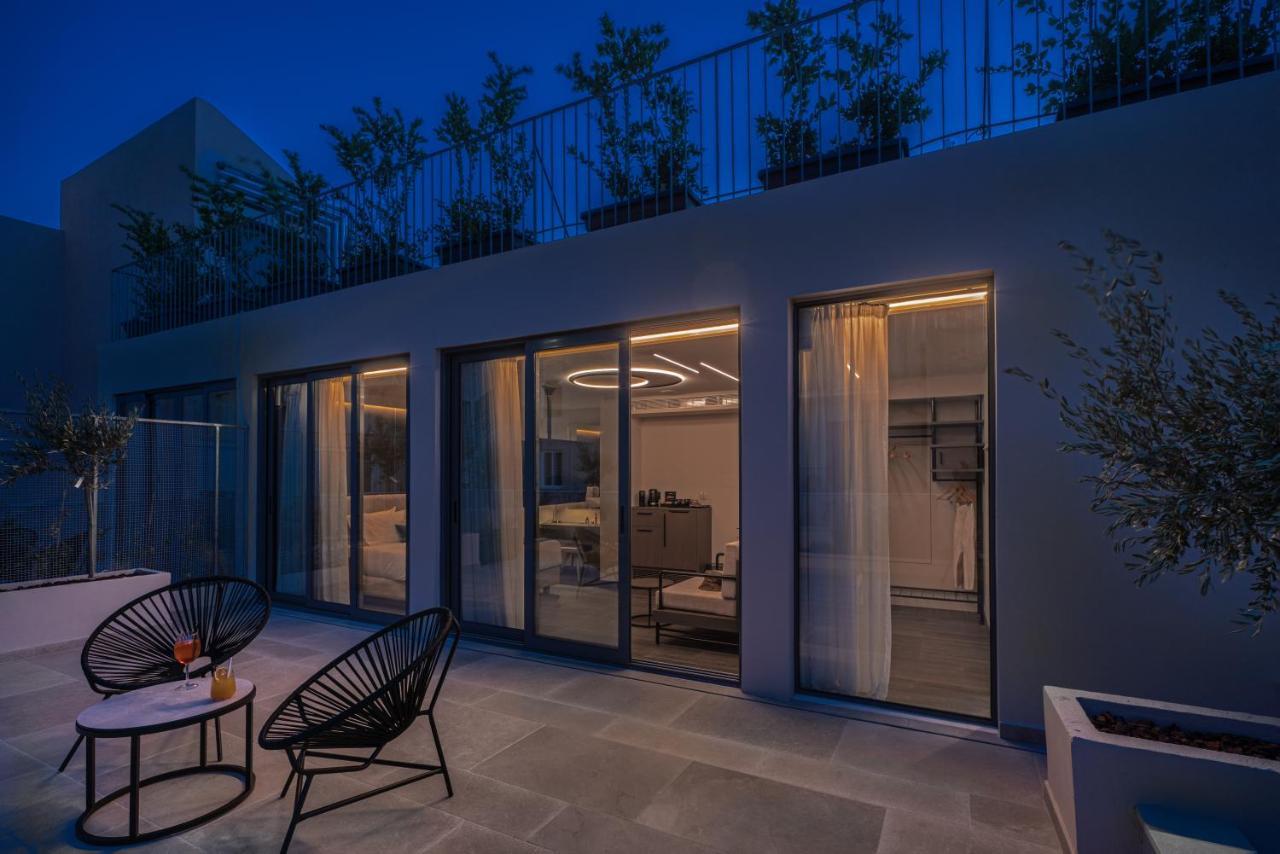 Hellenic Vibes Smart Hotel Athen Exterior foto The hotel's rooftop